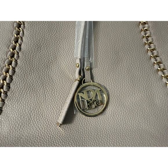 BADGLEY MISCHKA PINK BAG WITH LEATHER STITCHING NWT - Picture 3 of 7